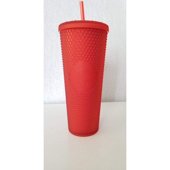 NEW Red MATTE Starbucks tumbler - Picture 3 of 4